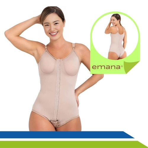 Cinta Pós-Cirúrgica Emana Abdominoplástia Lipoaspiração Body Média Compressão New Form