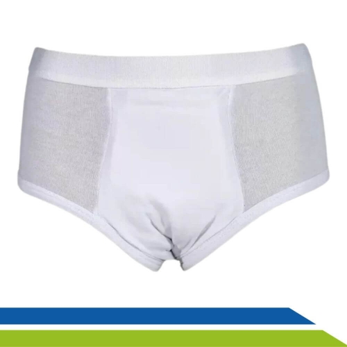Cueca Calcinha Incontinência Urinária Roupa Íntima Absorvente Escapes Lavável Unissex Infantil/Juvenil
