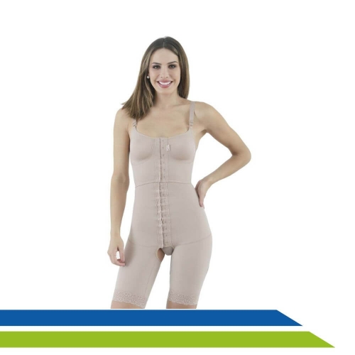 Cinta Pós-Cirúrgica Subdividida Reforço Frontal Abdominoplástia Mamoplastia Macom Cód. 2016