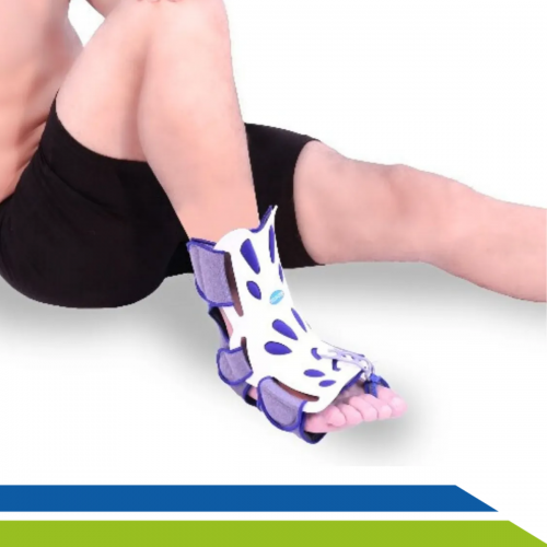 Órtese Noturna Apoio Correção Ortopédica Fascite Plantar Esporão do Calcâneo Tendinite