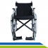 Cadeira de Rodas Alumínio Leve Resistente até 150 kg Idoso Reabilitação Pós-Operatório Fratura