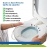Kit Cuidados Hemorroida - Bacia Bidê Portátil para Banho de Assento Retrátil + Almofada com Orifício