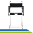 Cadeira de Banho Desmontável Dobrável Higiênica Idoso Adulto B5 150kg Ortomobil
