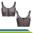 Sutiã Pós-Cirúrgico Bege com Acabamento em Renda Preto para Mamoplástia e Mastectomia - 60153 - New Form