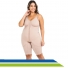 Cinta Plus Size Completa Pós-Cirúrgica Modeladora com Reforço e Busto Pré-Moldado 60402 - New Form