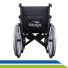 Cadeira de Rodas Alumínio Leve Resistente até 150 kg Idoso Reabilitação Pós-Operatório Fratura