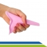 Urinol Feminino de Silicone Condutor Higiênico Reutilizável para Fazer Xixi em Pé Rosa Longevitech