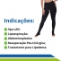Calça Legging Compressora para Lipedema Celulite Modelador Pós-Cirúrgico Emana New Form