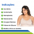 Sutiã Plus Size Pós-Cirúrgico Mamoplastia com Abertura Frontal e Alças Reguláveis 60104 - New Form