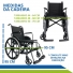 Cadeira de Rodas Dobrável Ortomobil MA3F até 150kg – Conforto, Segurança e Mobilidade para o Dia a Dia