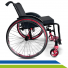 Cadeira de Rodas Monobloco Alumínio Leve Reclinável até 120kg Fácil de Transportar
