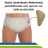 Cueca para Hérnia Inguinal Dupla - Dilepé - Cód. DL261